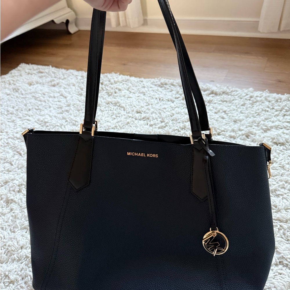 Michael Kors Navy & Black Tote